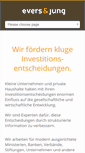 Mobile Screenshot of eversjung.de
